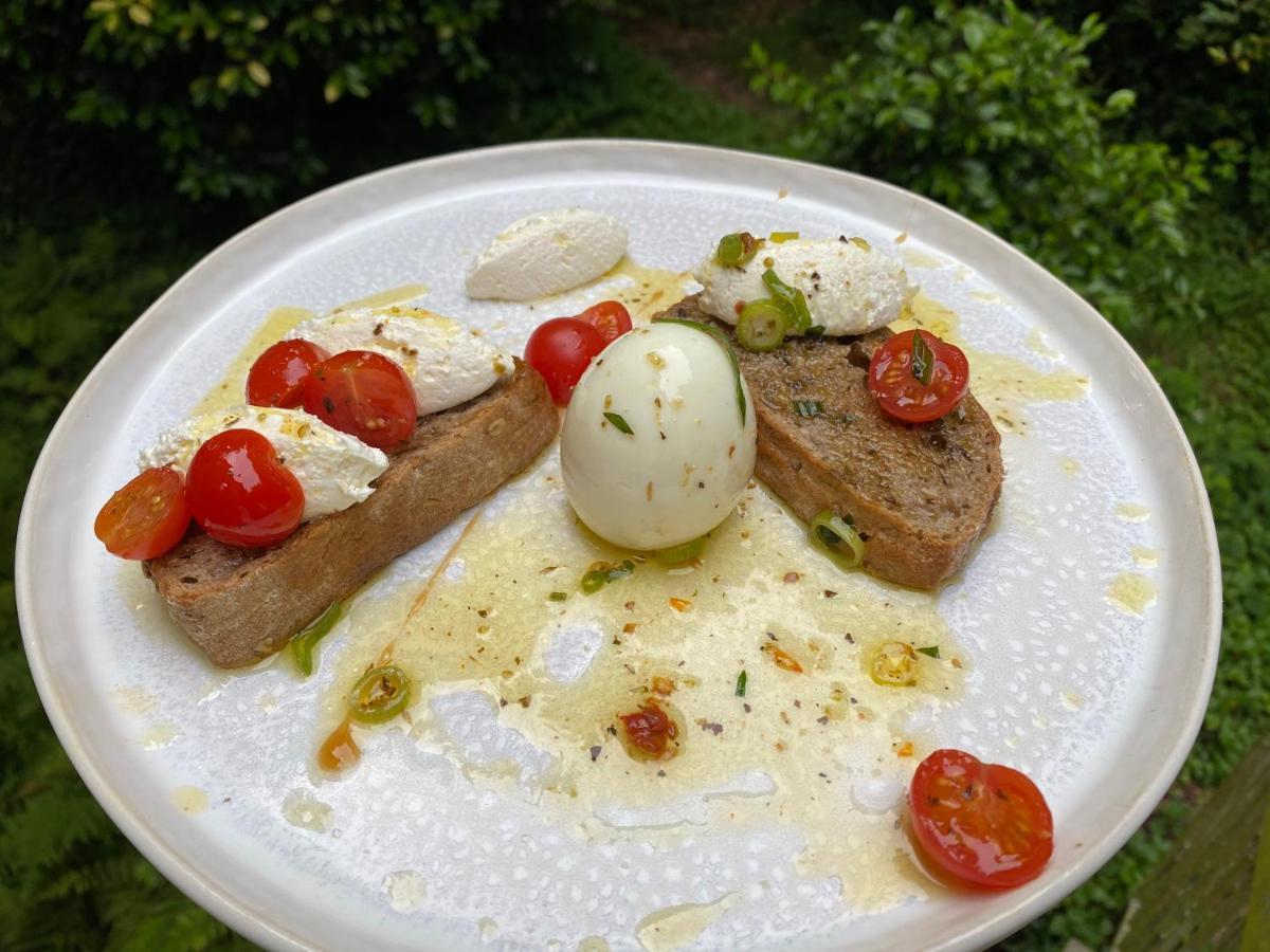 Latitude Ouest Hotel Restaurant & Spa Locronan Eksteriør bilde