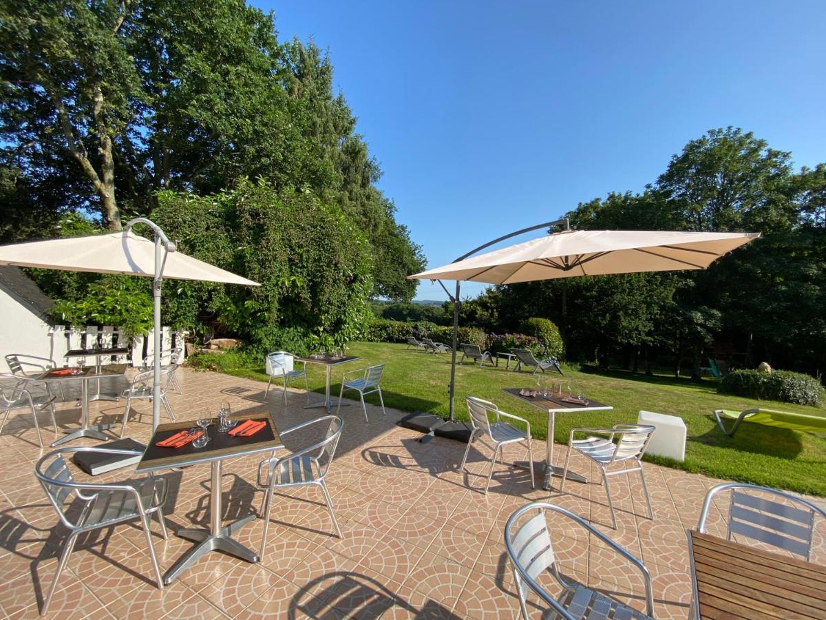 Latitude Ouest Hotel Restaurant & Spa Locronan Eksteriør bilde